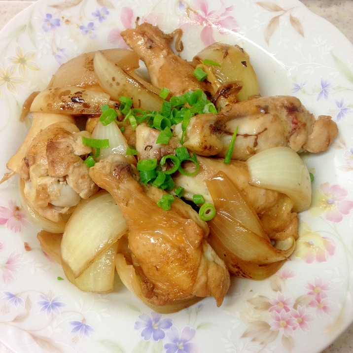♥手羽元×玉ねぎ とろとろ和風煮♥